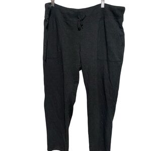 Eddie‎ Bauer Women's Charcoal Gray Sweatpants Size XXL